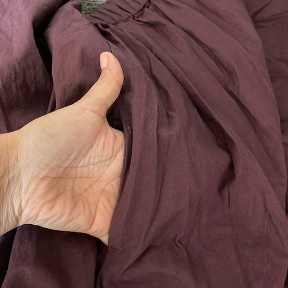 FREE PEOPLE ENDLESS SUMMER BEACHSIDE TIDE HALTER MAXI DRESS BURGUNDY WINE Sz XS - Picture 15 of 17